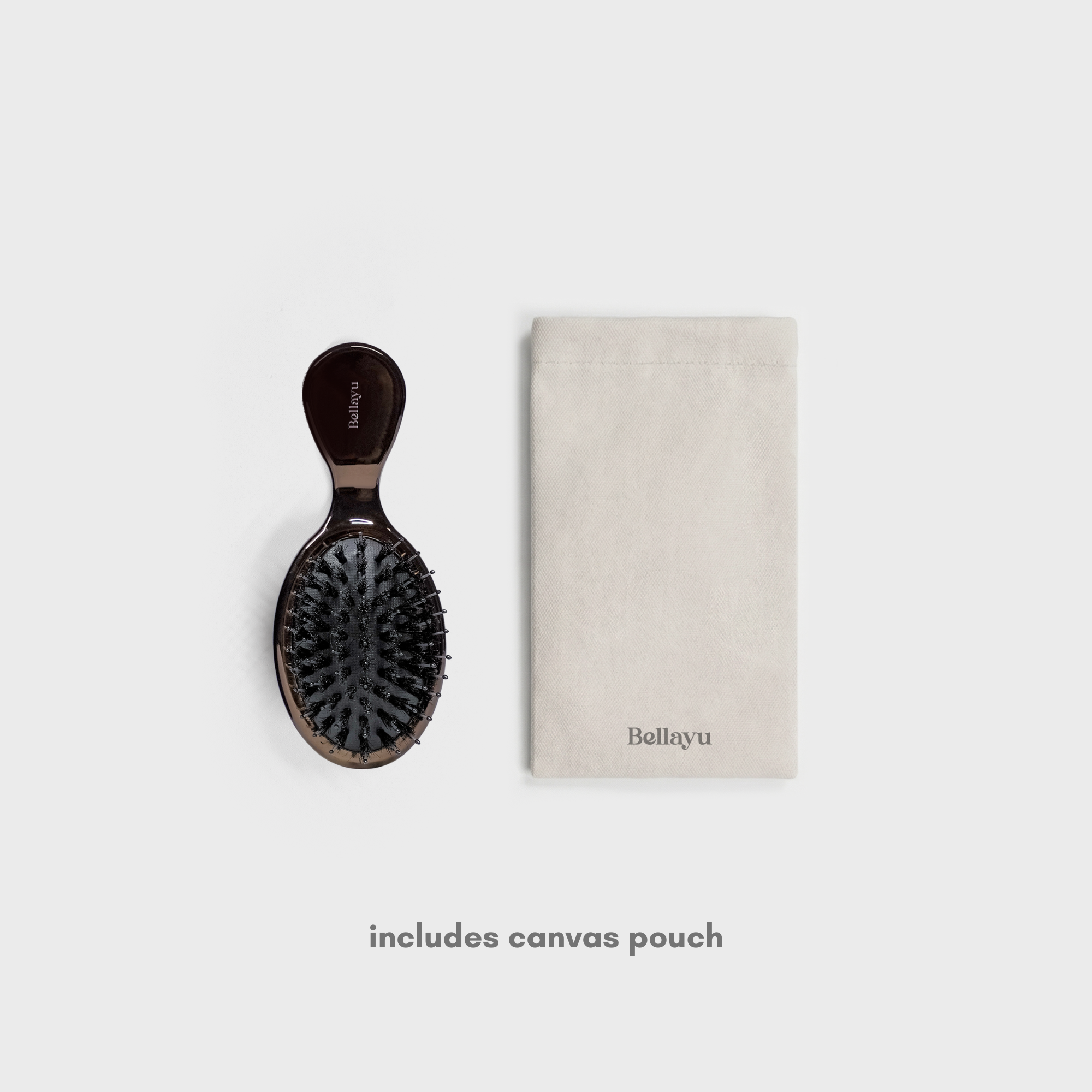 MINI HUSH BRUSH in MOCHA