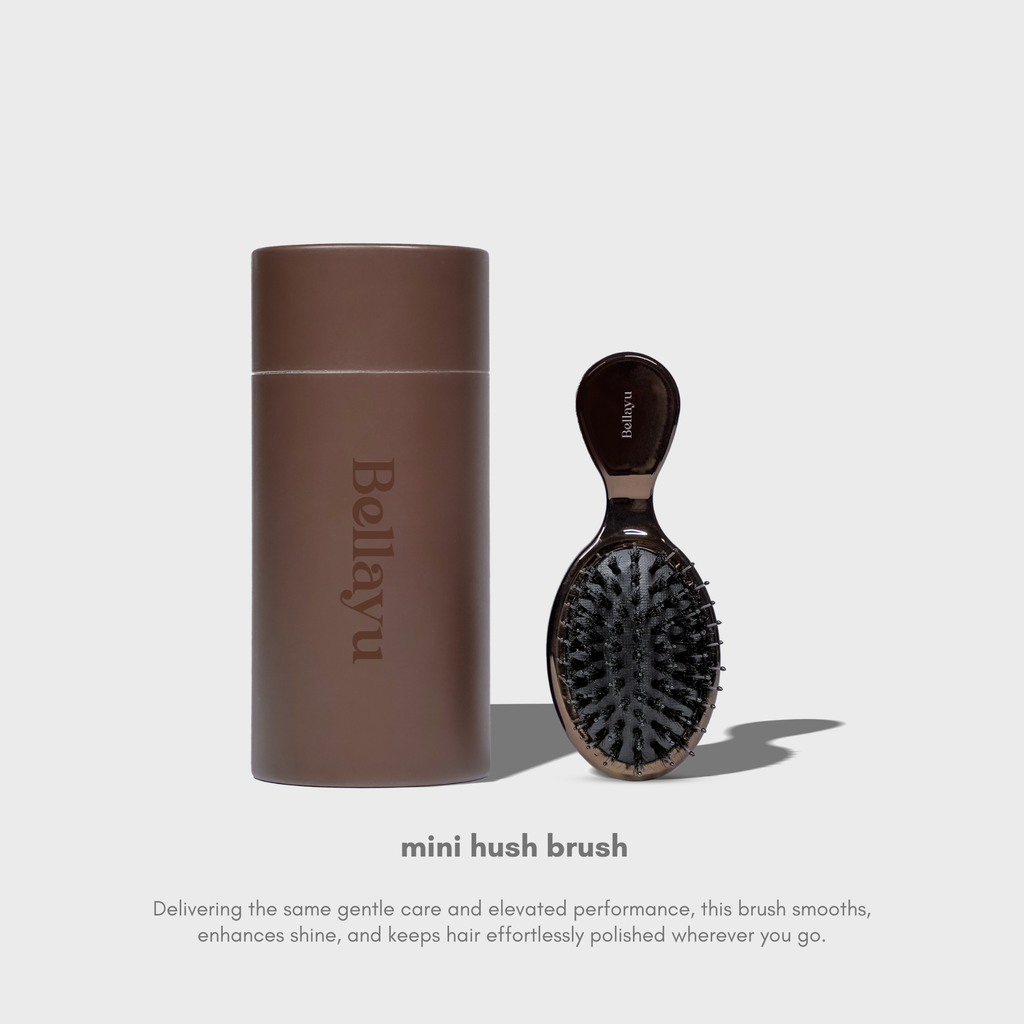 MINI HUSH BRUSH in MOCHA
