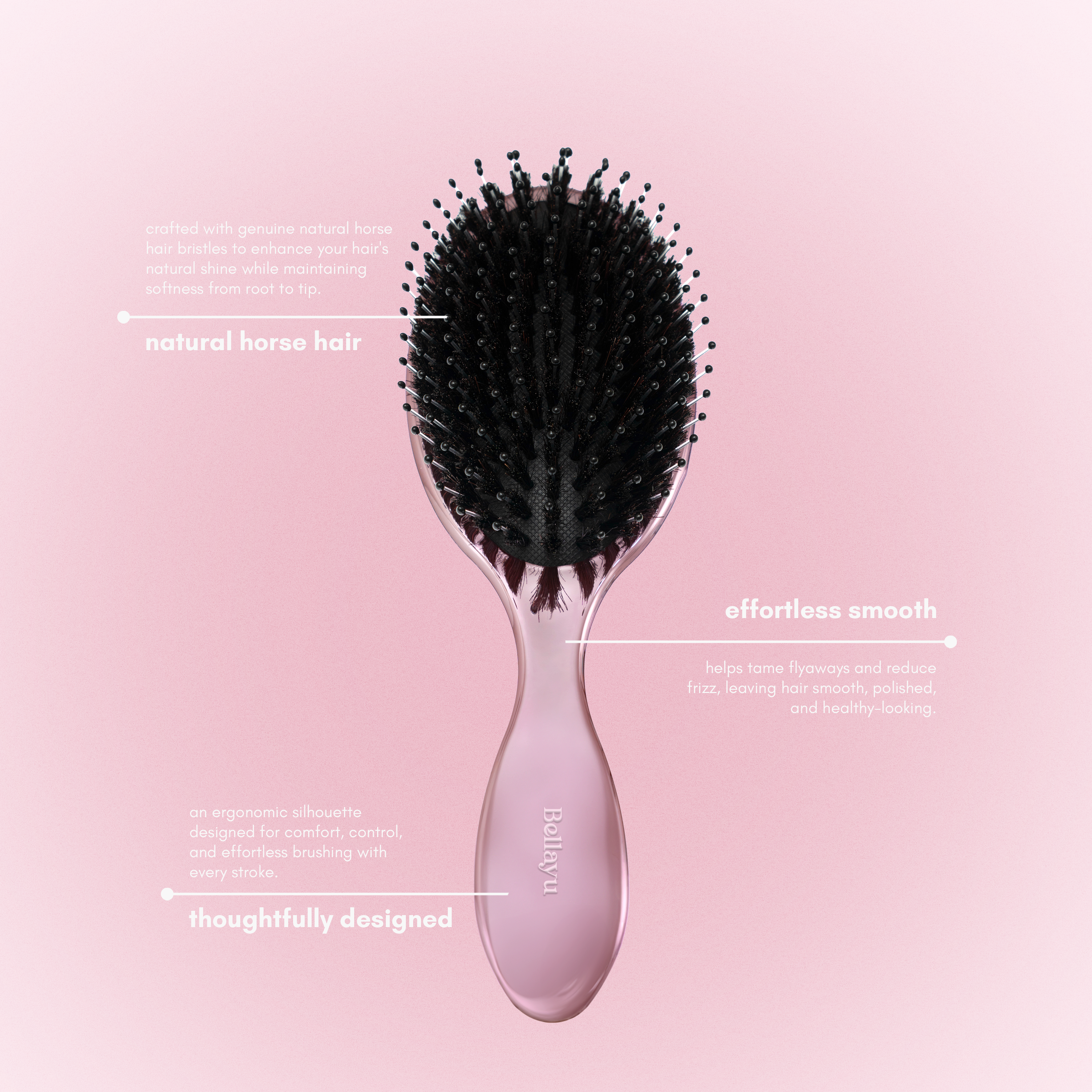 HUSH BRUSH in ROSY