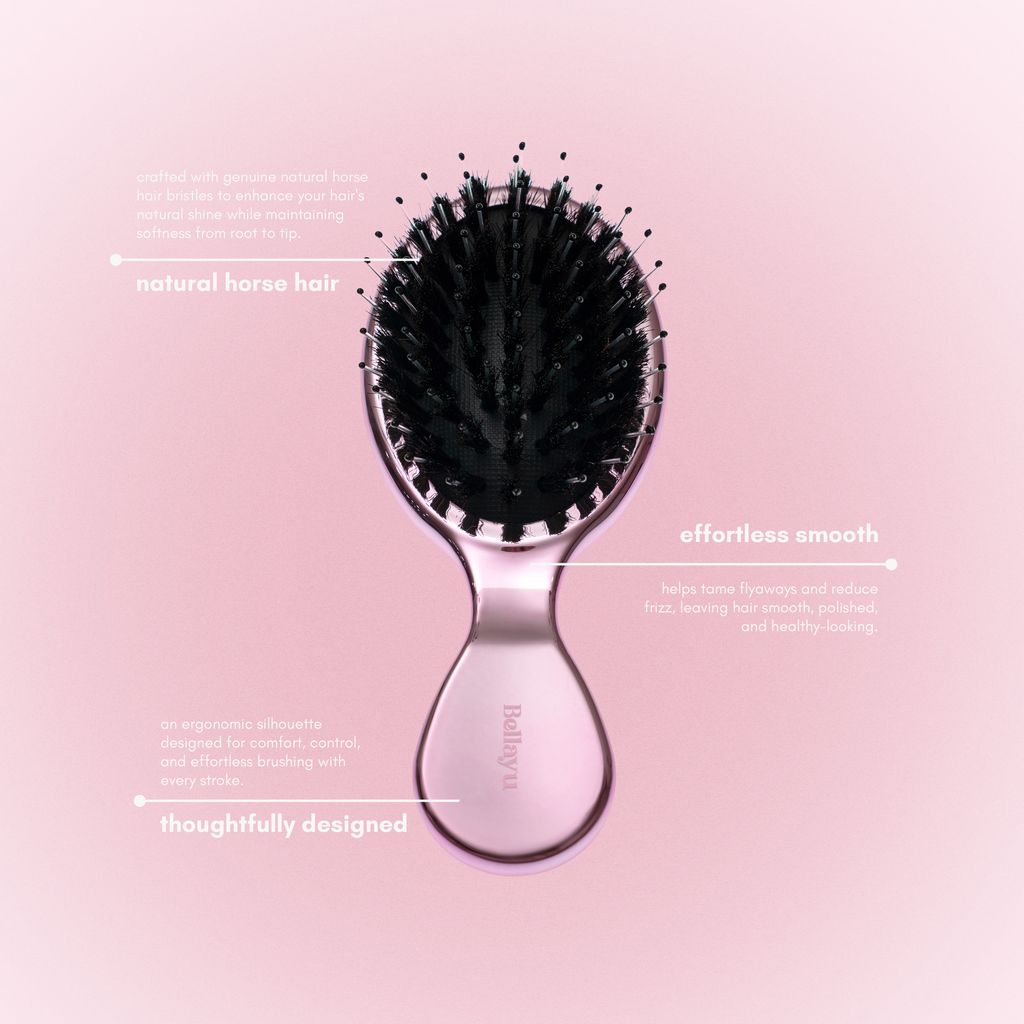 MINI HUSH BRUSH in ROSY
