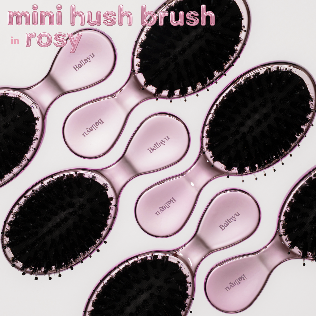 MINI HUSH BRUSH in ROSY